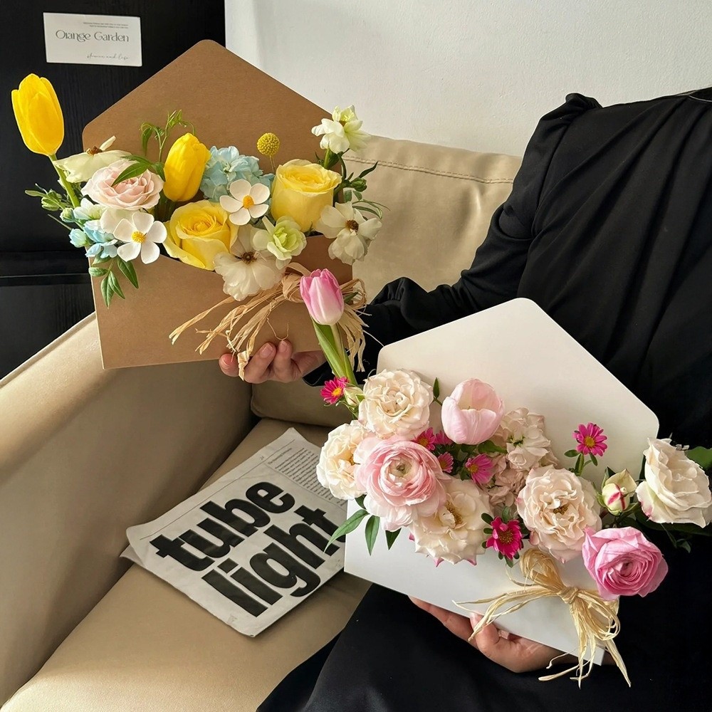 Kartonowe pudełko na kwiaty w  – Florist Supply Shop recenzja i cena