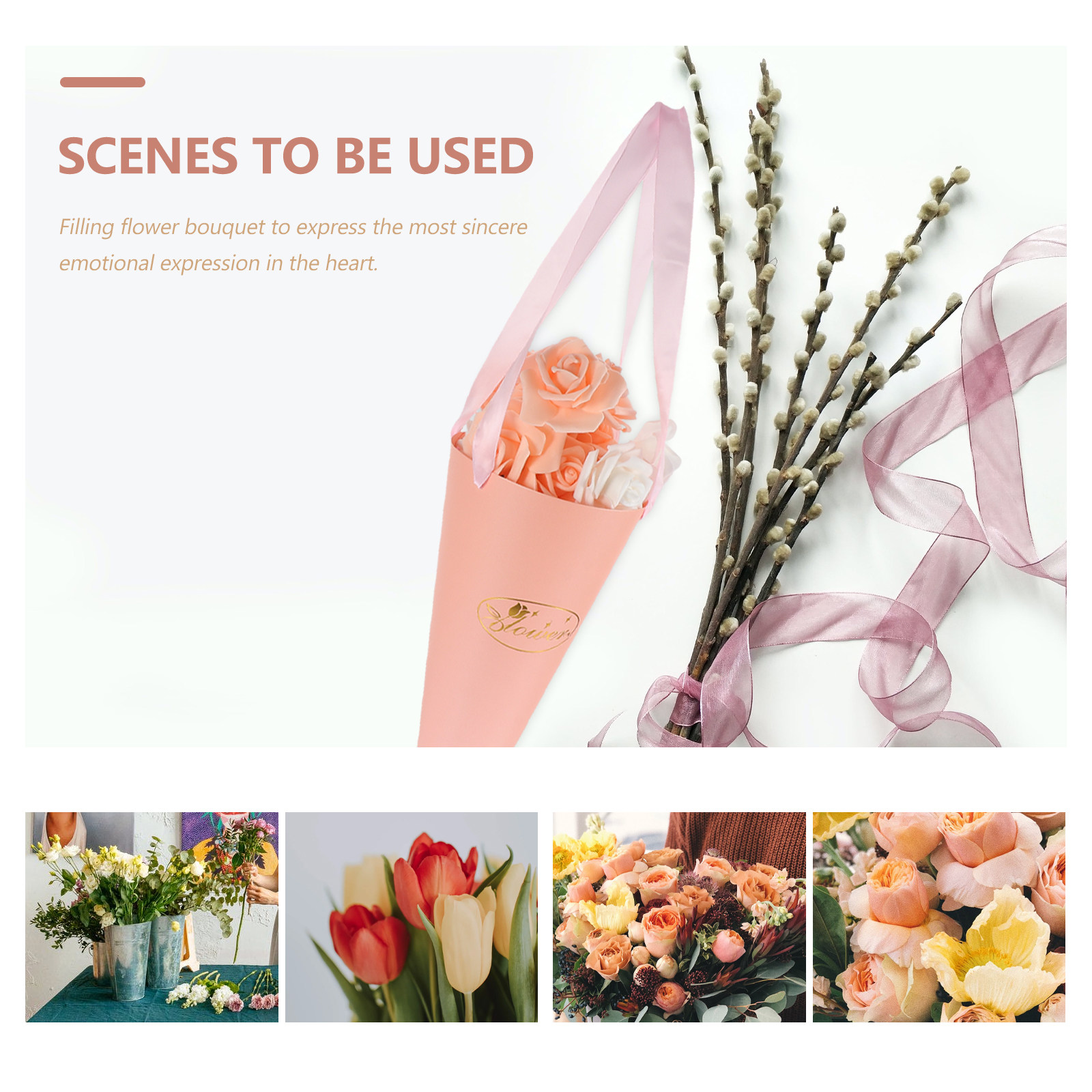 6 szt. Torebek na bukiety kwia – Florist Supply Shop recenzja i cena
