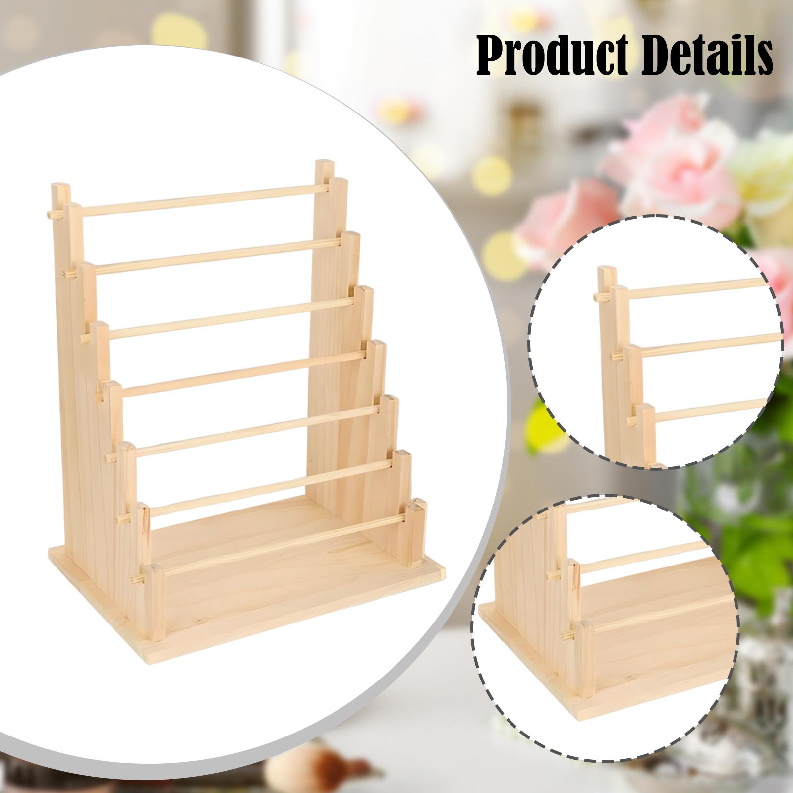 Drewniany organizer na wstążki – Florist Supply Shop recenzja i cena